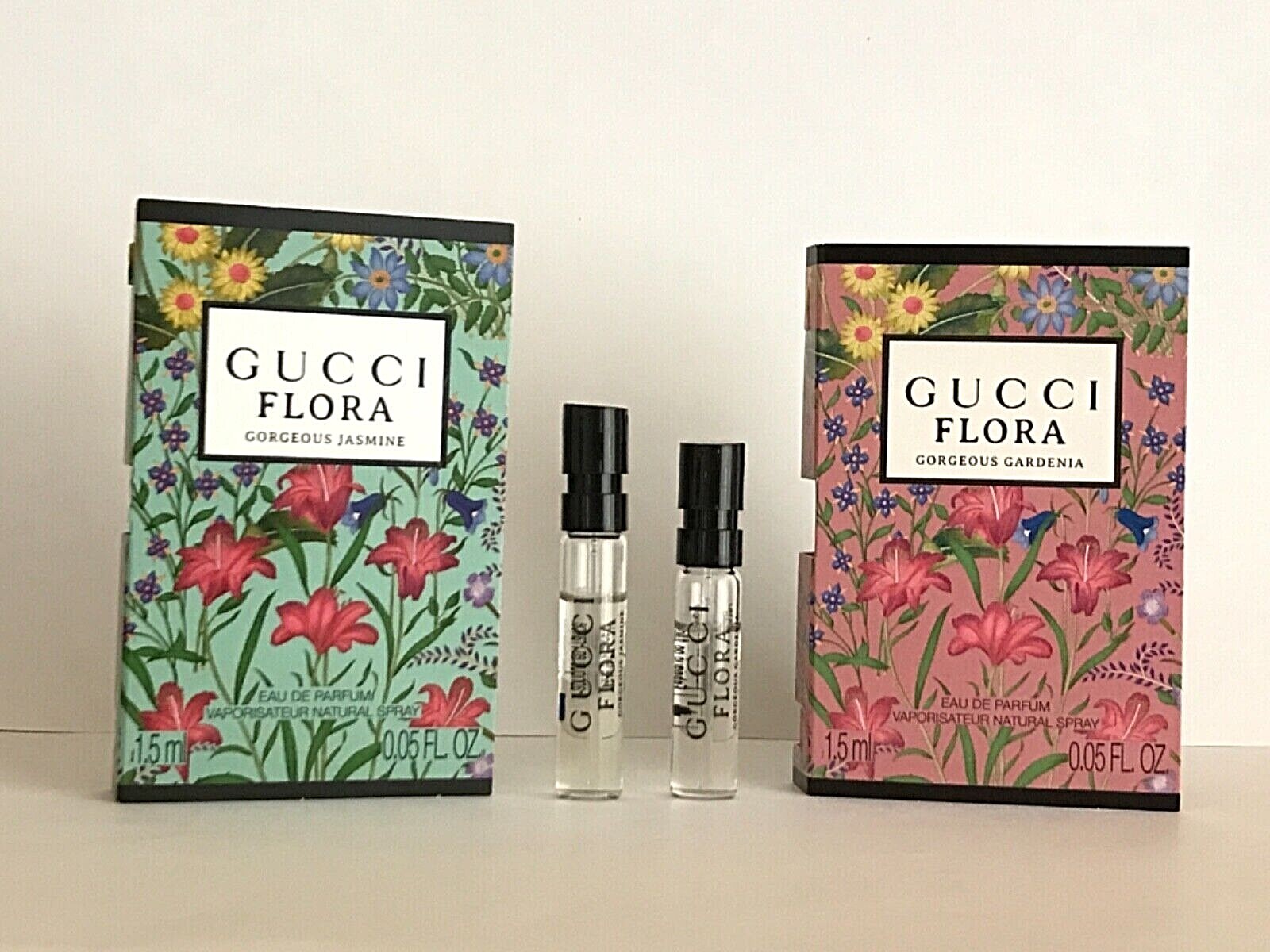 Gucci Flora Gorgeous Jasmine + Gorgeous Gardenia Sample