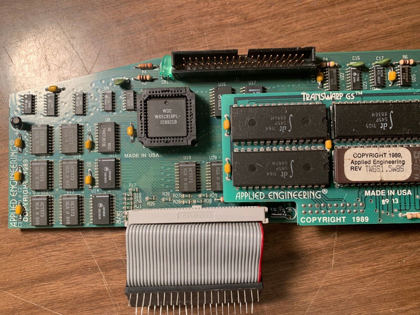 Transwarp GS Applied Engineering 1989