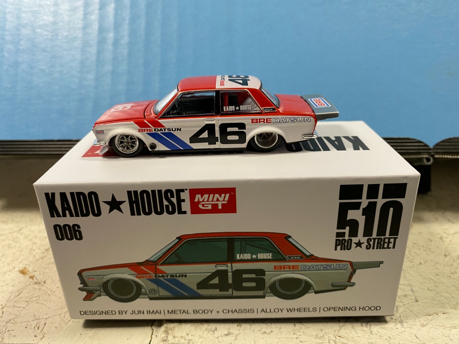 KAIDO★HOUSE Datsun 510 Pro Street BRE510 Amazon.com: Diecast Collectibles Model Car Compatible with