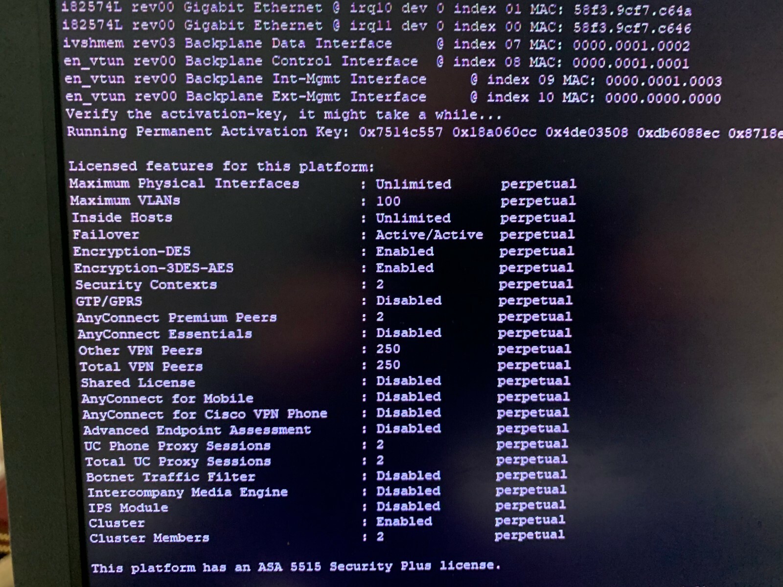 Cisco ASA5515-K9 ASA5515-X Adaptive Security Appliance