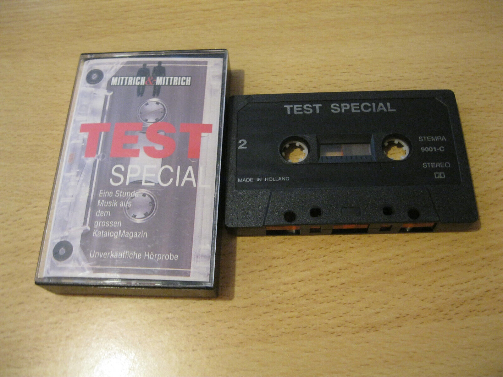 MC Mittrich & Mittrich Test Special Musik Katalog Magazin Tape 9001-c  Holland