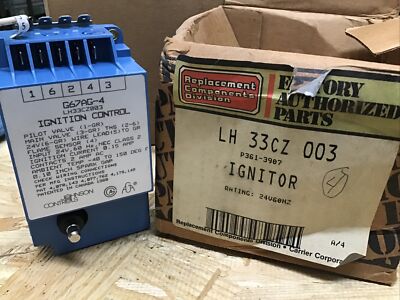 Carrier LH33CZ003 Igniter P361-3907 Johnson Controls G67AG-4