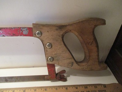 24 INCH FIELD WORKS MEAT SAW.