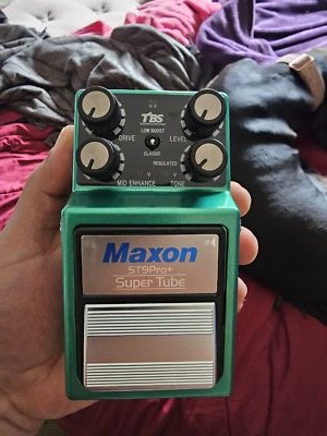 Maxon ST9Pro+ Super Tube Guitar Effects Pedal FedEx DHL Fast Maxon ST9Pro+ Super Tube Guitar Effects Pedal FedEx DHL Fast