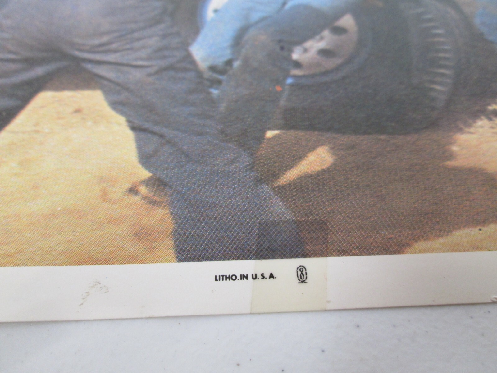 Vtg Original 1975 Lobby Card White Line Fever Slim Pickens Jan Michael Vincent 3