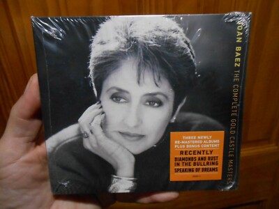 JOAN BAEZ The Complete Gold Castle Masters CD w/3 NewlyRemastered +BONUS Content