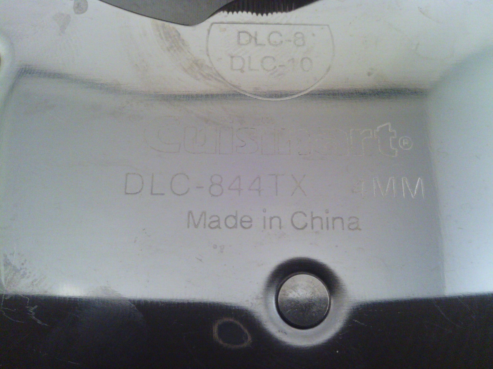 Cuisinart Prep 7 Food Processor DLC-2007N Part, 4MM Slicing Disc DLC-844TX