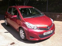 2013 Toyota Yaris 1.33 VVT-i TR 5dr Multidrive S HATCHBACK Petrol Manual