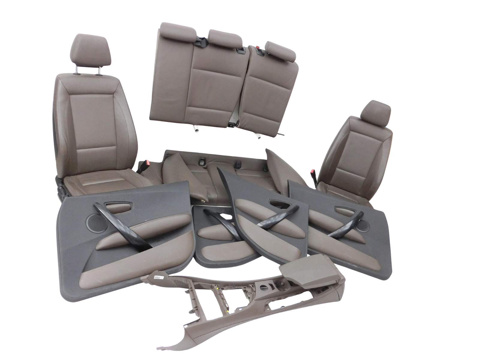BMW E87 1er 04-07 5T Sitze Komplett Set Leasure Braun 85  - Bild 1