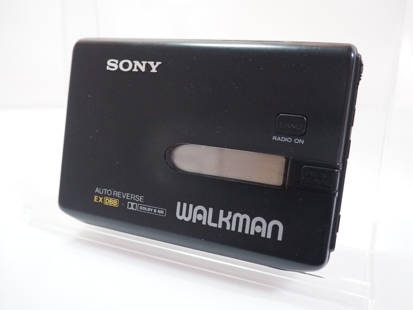 SONY ラジオ機能付き カセットウォークマン WM-FX70 SONY WM-FX70 Walkman AM/FM Radio Cassette Player Japan Black