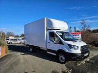 2023 ON 23 PLATE FORD TRANSIT 350 LEADER LWB LUTON VAN WITH TAIL LIFT ULEZ FREE 