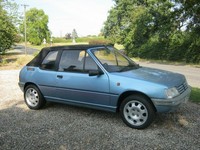 1992 Peugeot 205 1.4 CJ 2dr CONVERTIBLE Petrol Manual