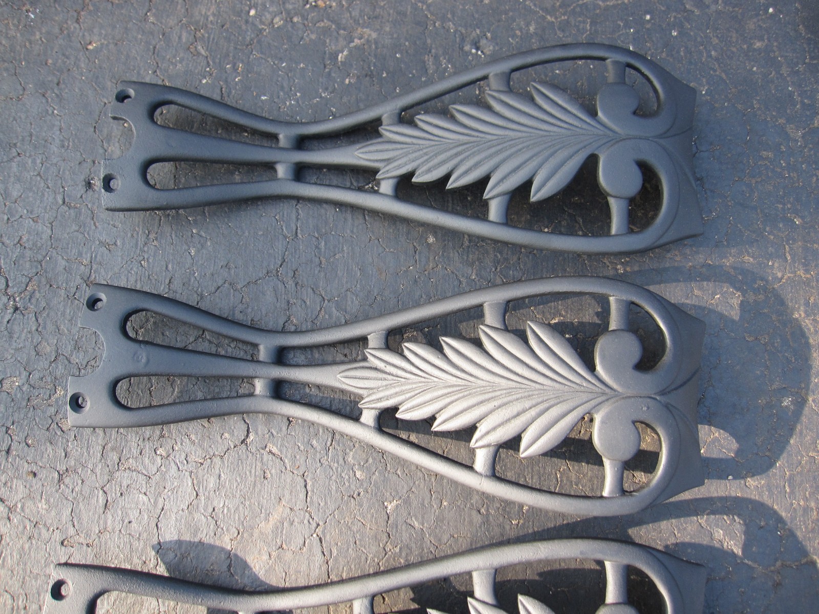 Victorian Cast Iron Legs Vintage Industrial Legs Table Legs Ornate Bench Legs