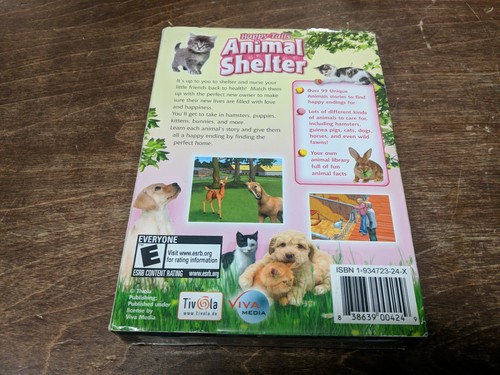 Happy Tails Animal Shelter Dogs+Cats+Pigs+ PC Windows XP Vista 2000