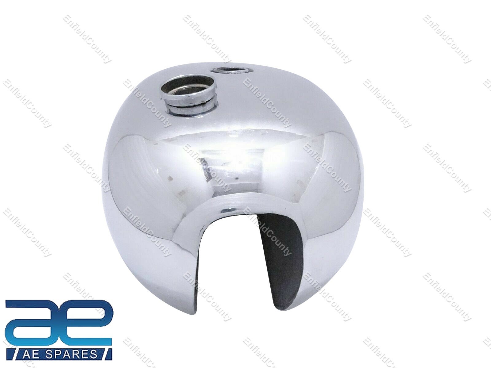 Fuel Petrol Tank Alloy Without Badges Holes For Triumph T140 OIF US Version 