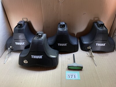 THULE 754 FOOTPACK FOR THULE RAPID SYSTEM LOAD BARS USED
