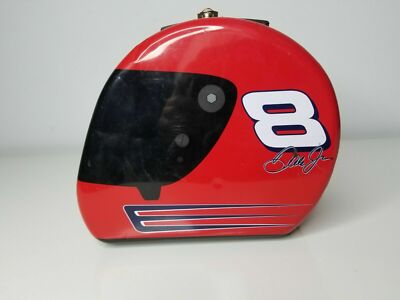Dale Earnhardt Jr #8 Nascar Red Tin Lunchbox Action Performance  C