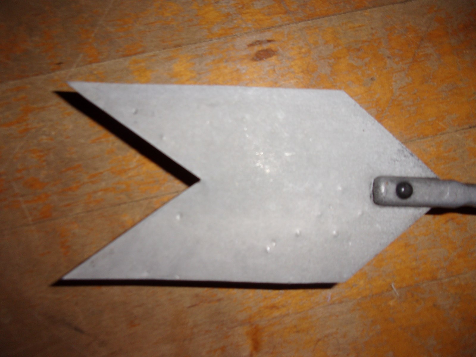 VINTAGE ELECTRA ALUMINUM WEATHERVANE ARROW