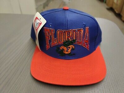 Officially Licensed NCAA Florida Gators Team Logo Snapback Hat Vintage