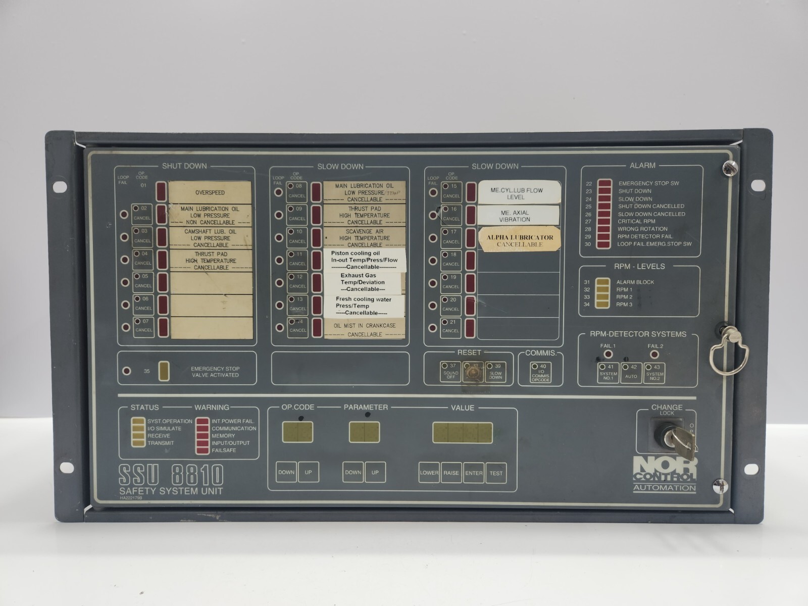 セキュリティ・セーフティ nori-nori NORCONTROL SSU 8810 SAFETY SYSTEM UNIT HA222179B | eBay