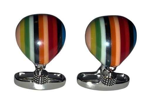 アクセサリーその他 Paul Smith FW23 AIR BALLOON CUFFLINKS (M1A/CUFF/MBALL_92) Paul Smith Air Balloon Cufflinks In Multicolour | ModeSens