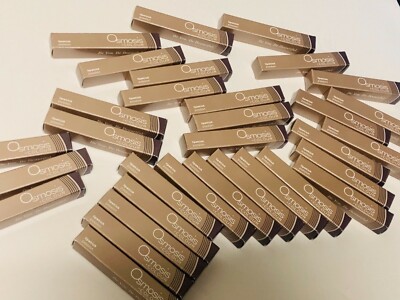 50x Osmosis Lipstick Lip color in Passion LOT  .14 oz/4g Bright Pink RV:$1,250