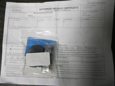 New with Learjet 8130 Positronic Connector & Backshell P/N RD25M10JVL0