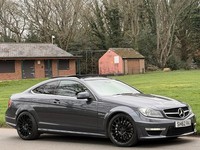 2012 [62] MERCEDES BENZ C63 6.2 AMG C CLASS AUTO COUPE 2DR GREY