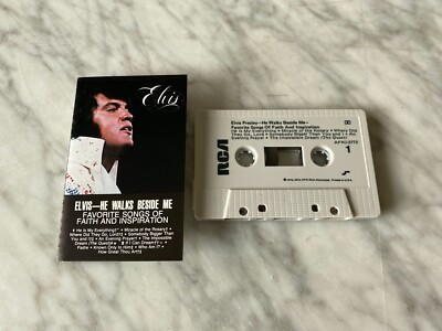Elvis Presley He Walks Beside Me CASSETTE Tape 1978 RCA AFK1-2772 RARE! OOP!