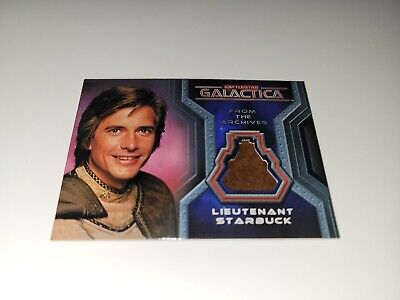 2006 DIRK BENEDICT Battlestar Galactica Rare STARBUCK COSTUME CARD CC2 Archives