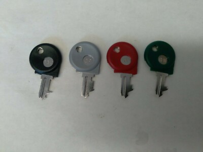 Casio cash register 1 Pgm 1 OP key 1 M 1 OW Set of 4 Keys