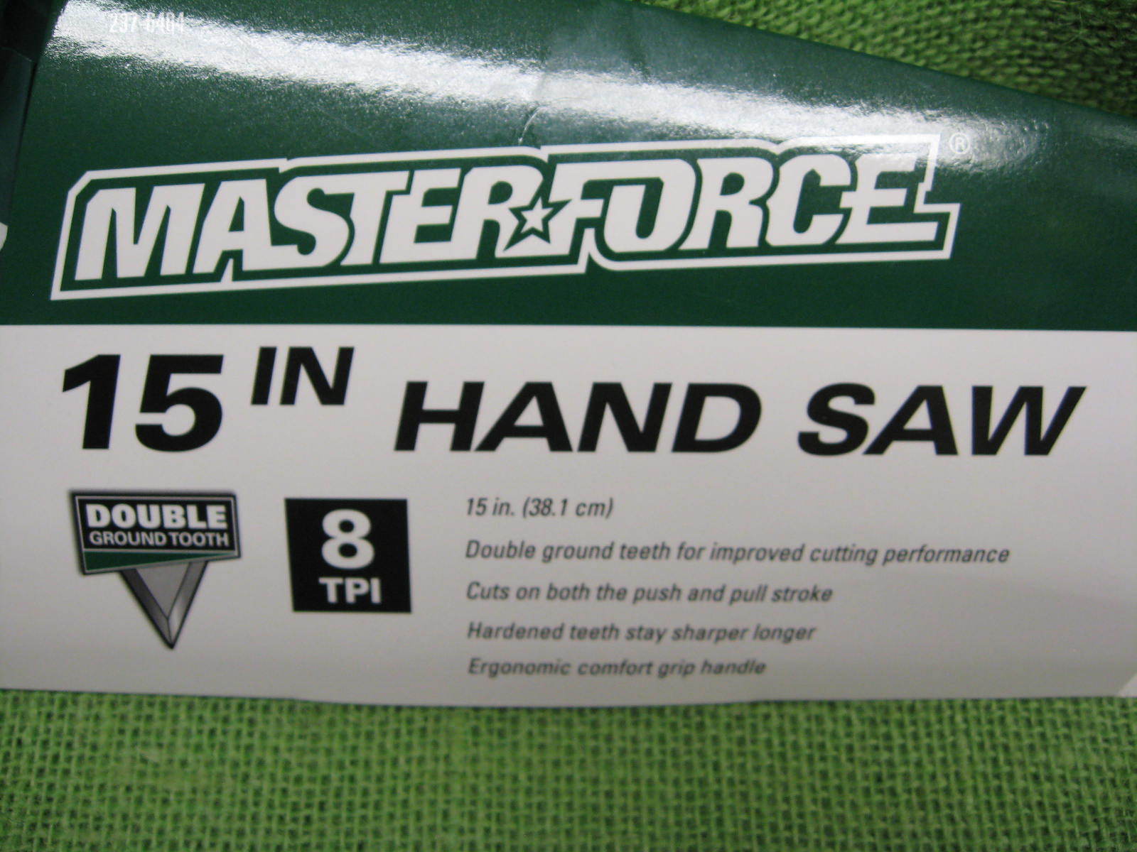 HAND SAW 15 IN MASTERFORCE BRAND NEW
