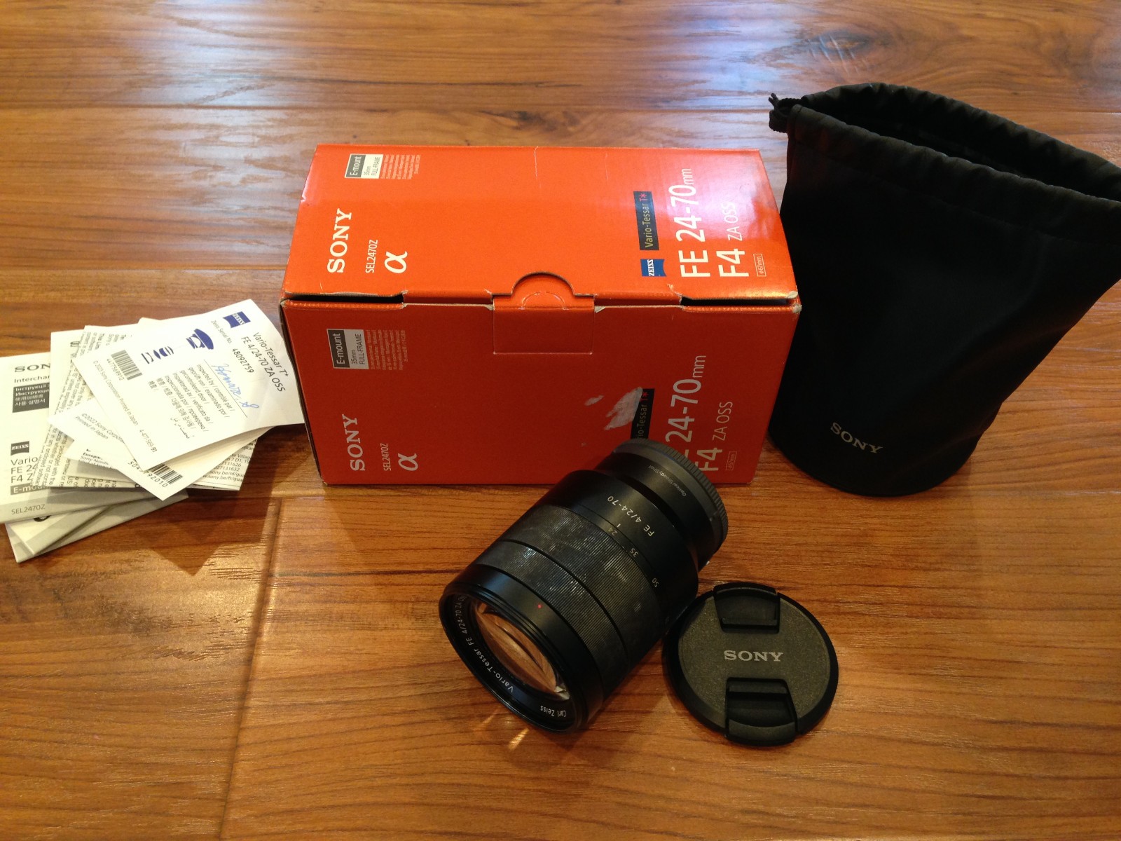 Sony FE 24-70mm f/4 ZA Zeiss Vario-Tessar T* OSS E-Mount
