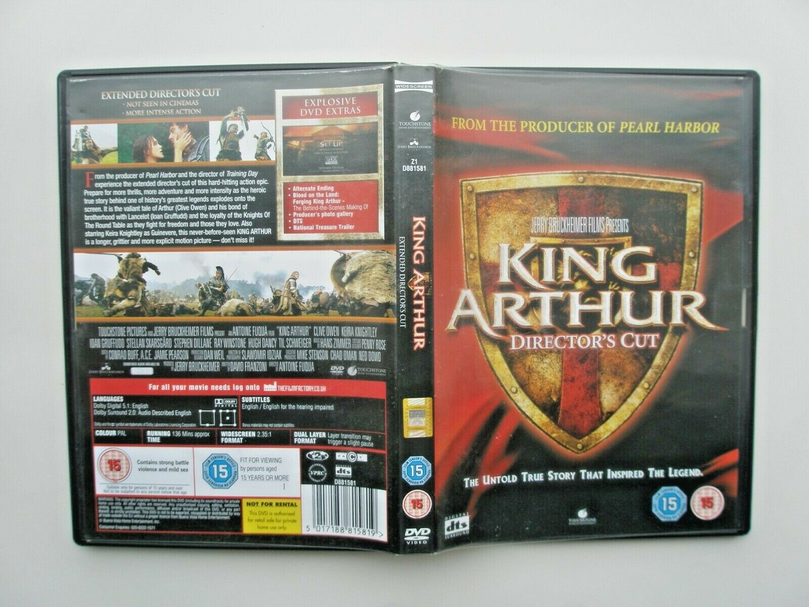 その他 King Arthur &amp; Medieval Britain [DVD] King Arthur: Directors Cut: Amazon.co.uk: Various: DVD & Blu-ray
