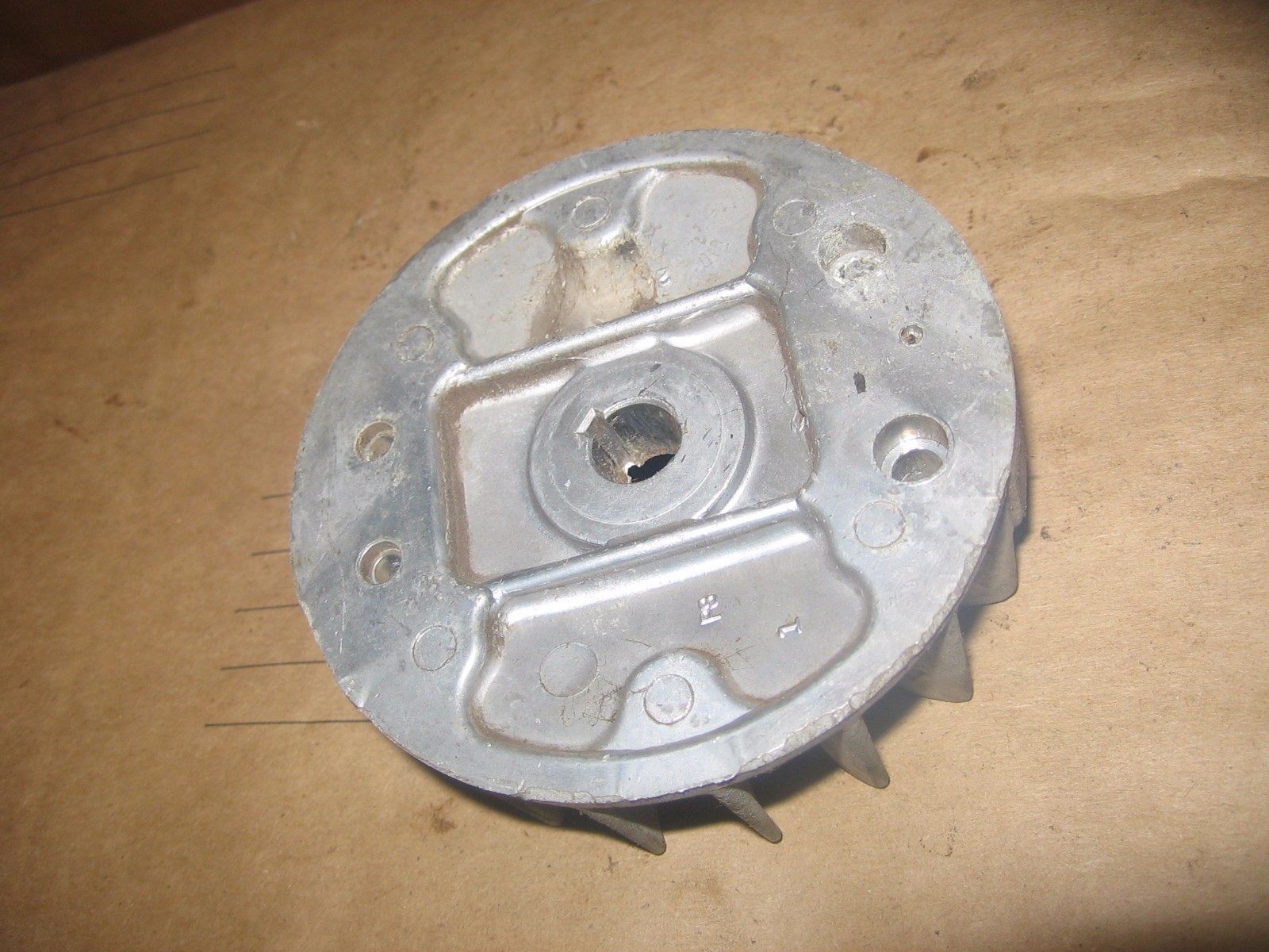 Strikemaster Mag 2000 flywheel fly wheel  ice auger part bin 219