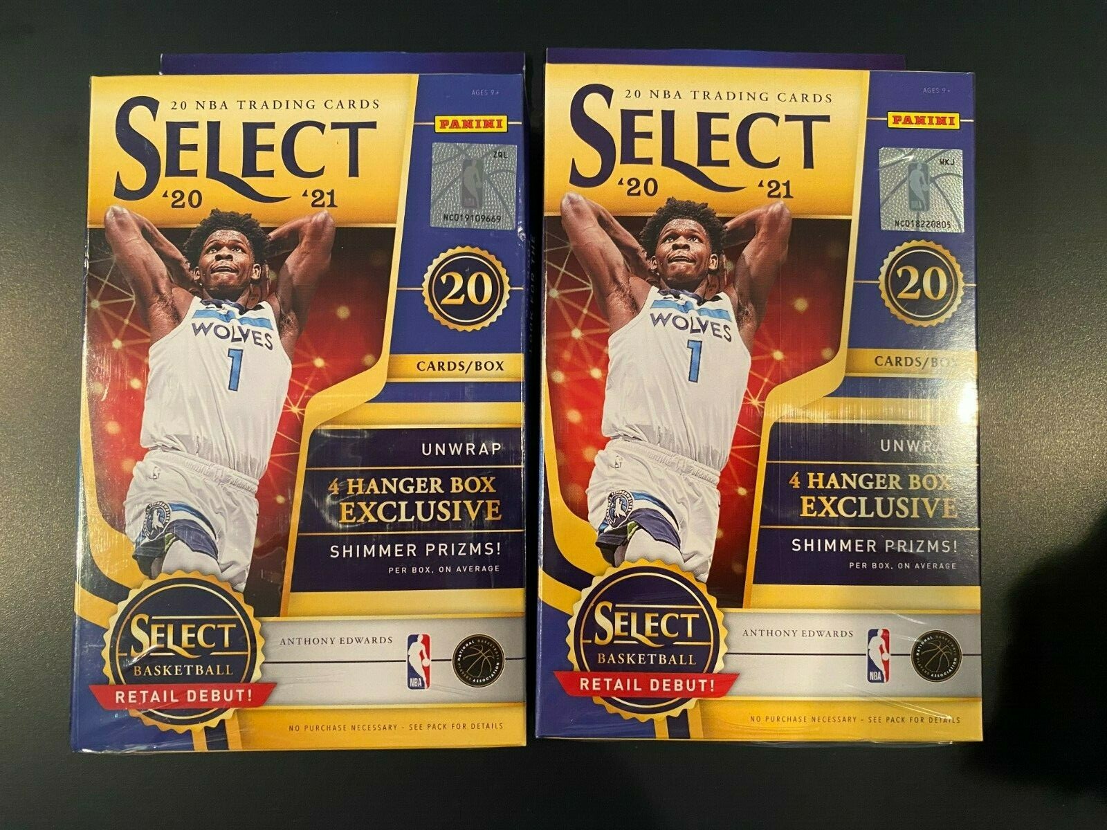 2020-21 PANINI SELECT HANGER BOX 未開封 Amazon.com: 2020-21 Panini Select NBA Basketball Hanger Box