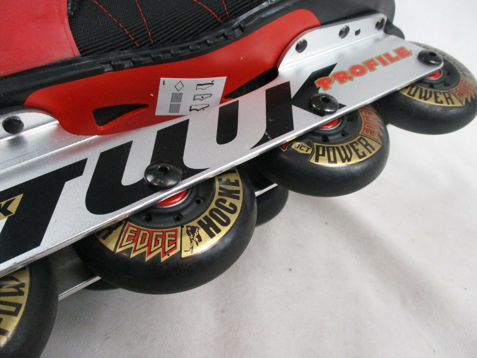 Bauer X70 Biax Series Roller Blades Street Hockey Skates Shoe Size 10.5