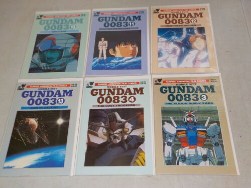 Viz Select Gundam 0083 Mobile Manga Lot of 6 Different Comic Books NM-Mint NN22