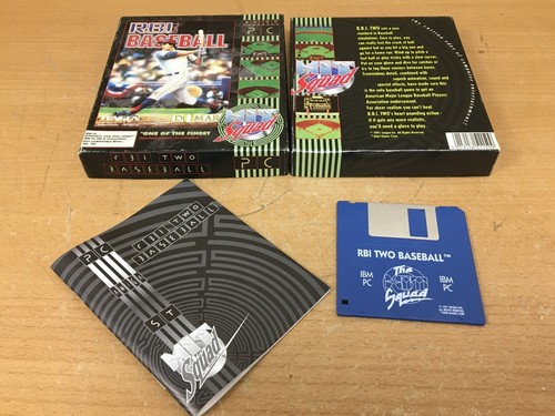 RBI Baseball IBM PC 3.5 Inch Video Game Floppy Disk Sports