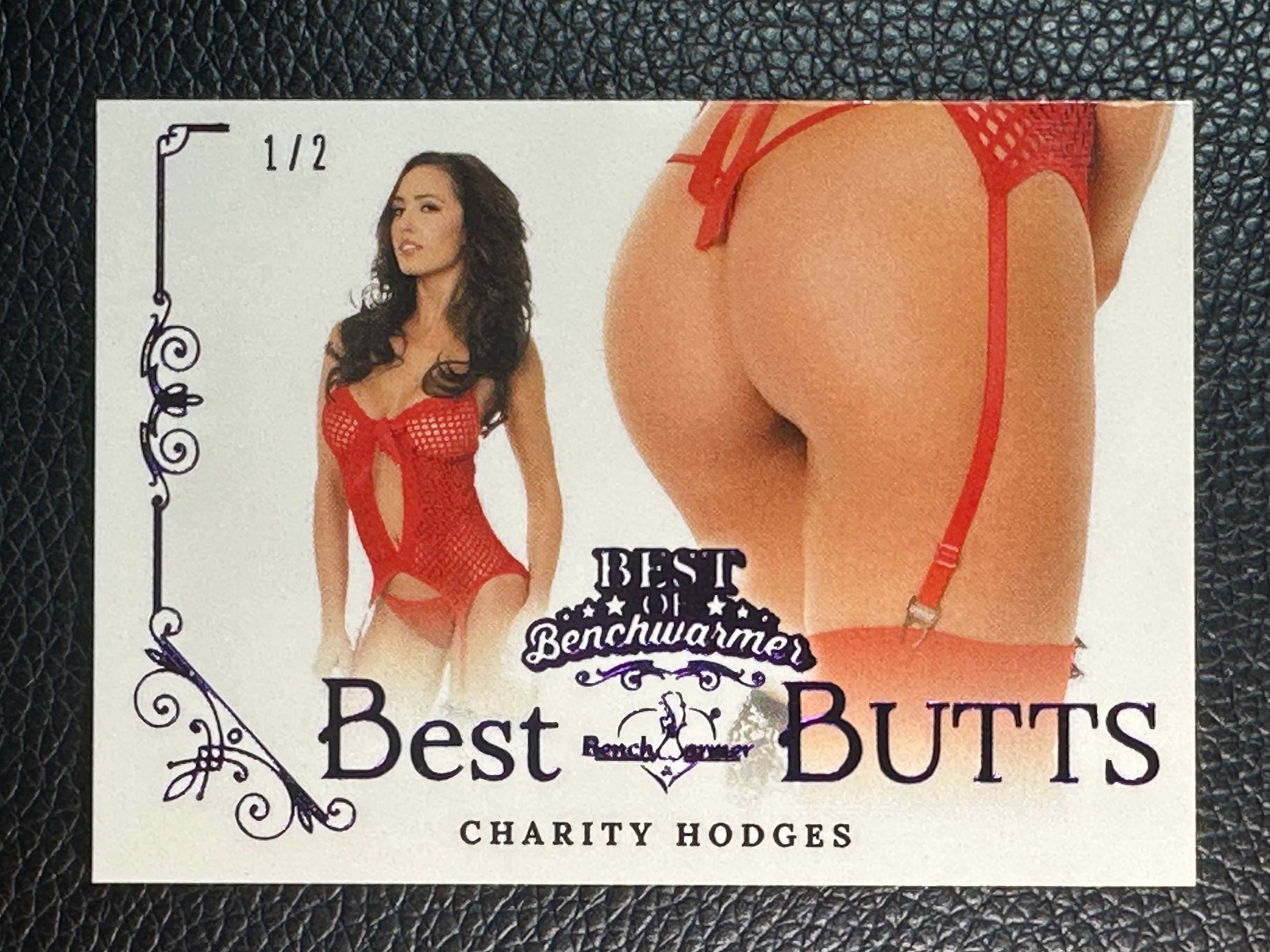 2021 Bench Warmer Best Of Bench Warmer Best Butts Purple Charity Hodges 1/2
