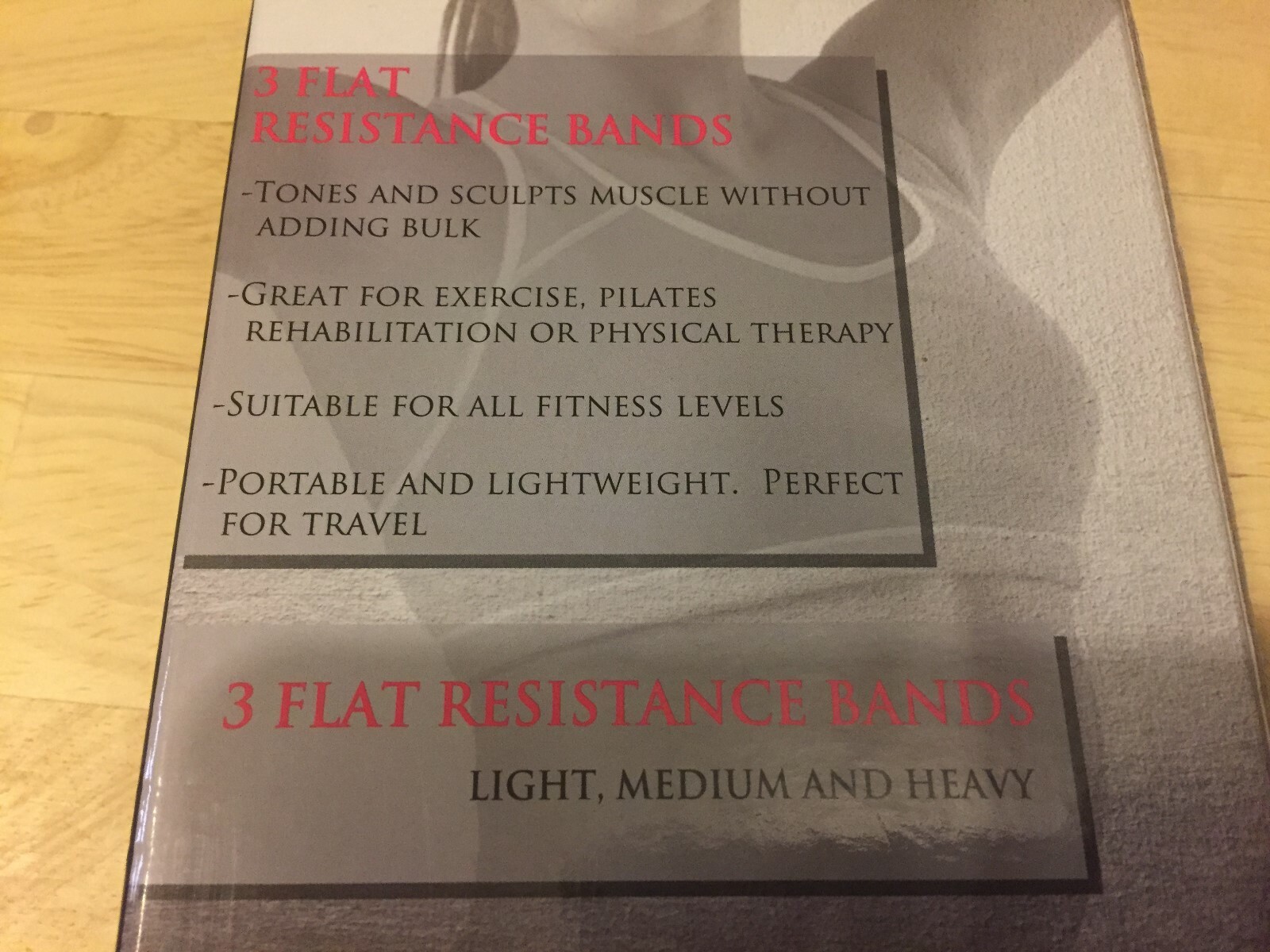 Cover Girl Active 3 FLAT RESISTANCE BANDS**FREE SHIPPING!!