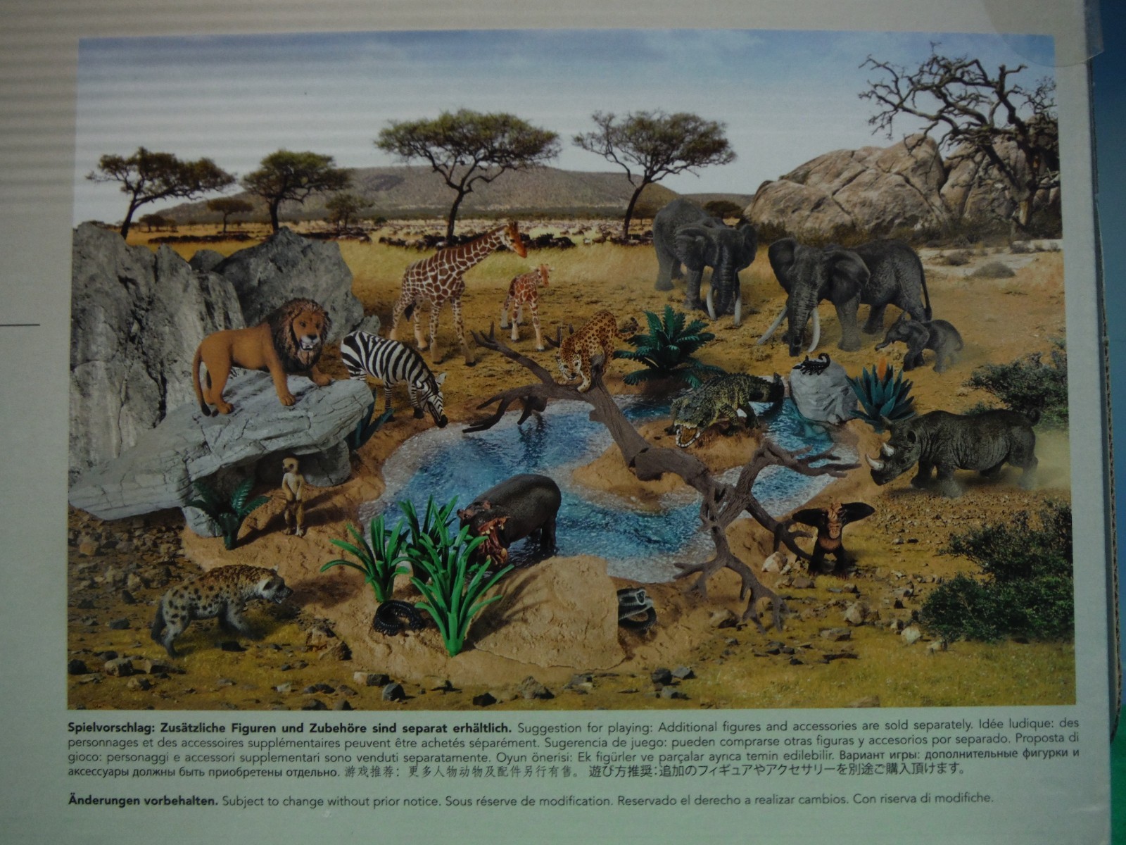 SCHLEICH WILD LIFE WATERHOLE #42258  *NEW*