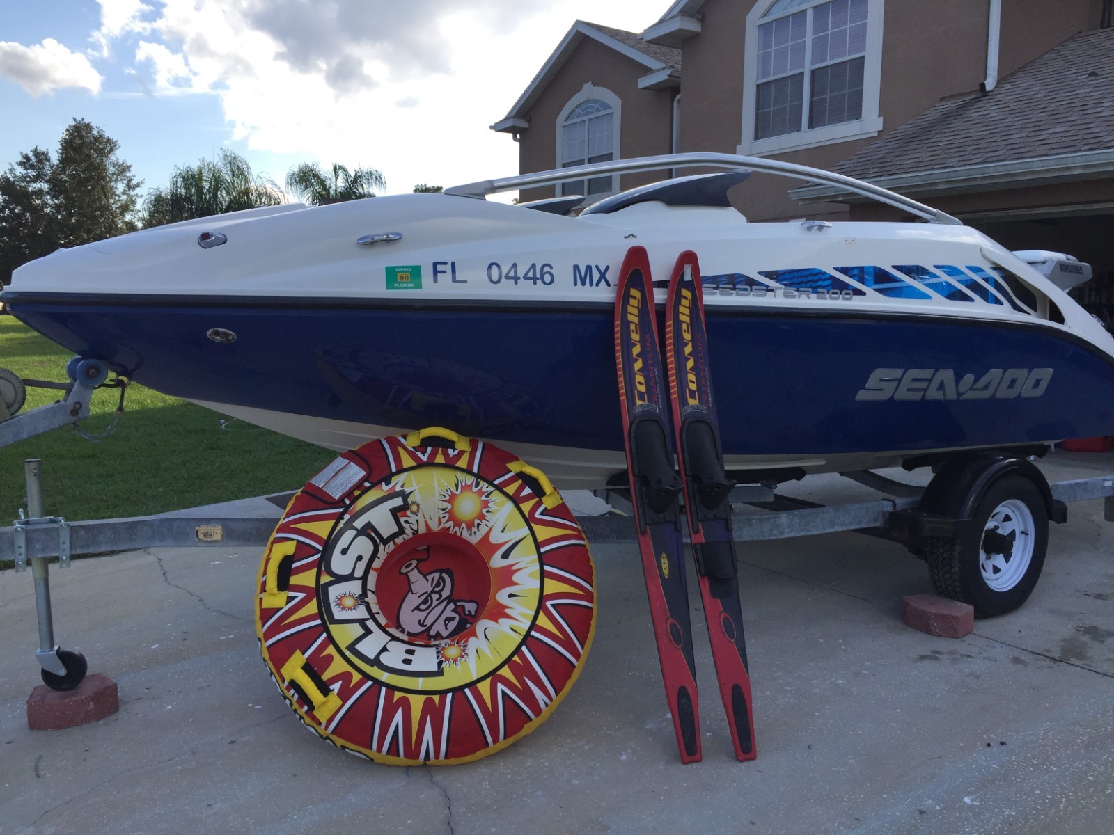 2004 SeaDoo Speedster 200, Twin Rotax