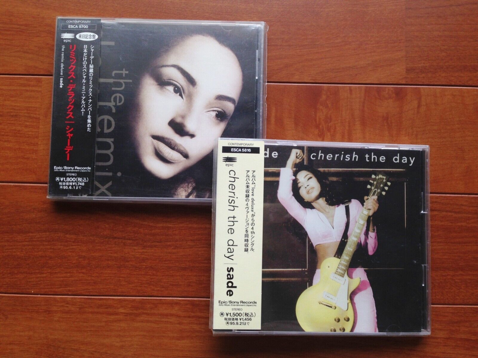 SADE The Remix Deluxe /Cherish The Day Single 1993 Japan