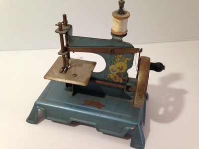 Ancienne Machine à Coudre Jouet En Fonte Pour Enfant - Vintage France