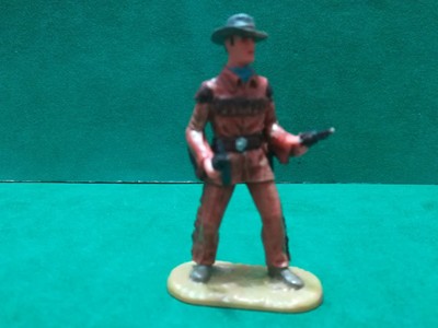 Vintage - Western Cowboy Trapper Old Wild West 70 MM. Rare -