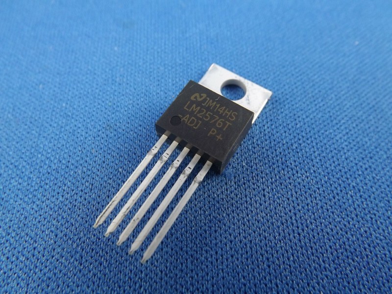 1x Spannungsregler Lm2576t Adj, 1,23-37v, 3,0a, To-220