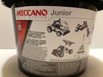 Meccano Junior Maker System - 150 piece bucket - complete