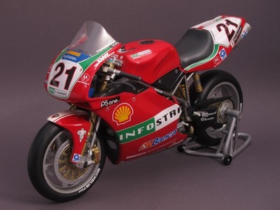 1/6 Minichamps Ducati 996R #21 Troy Bayliss World Champion WSB 2001 - 062011221
