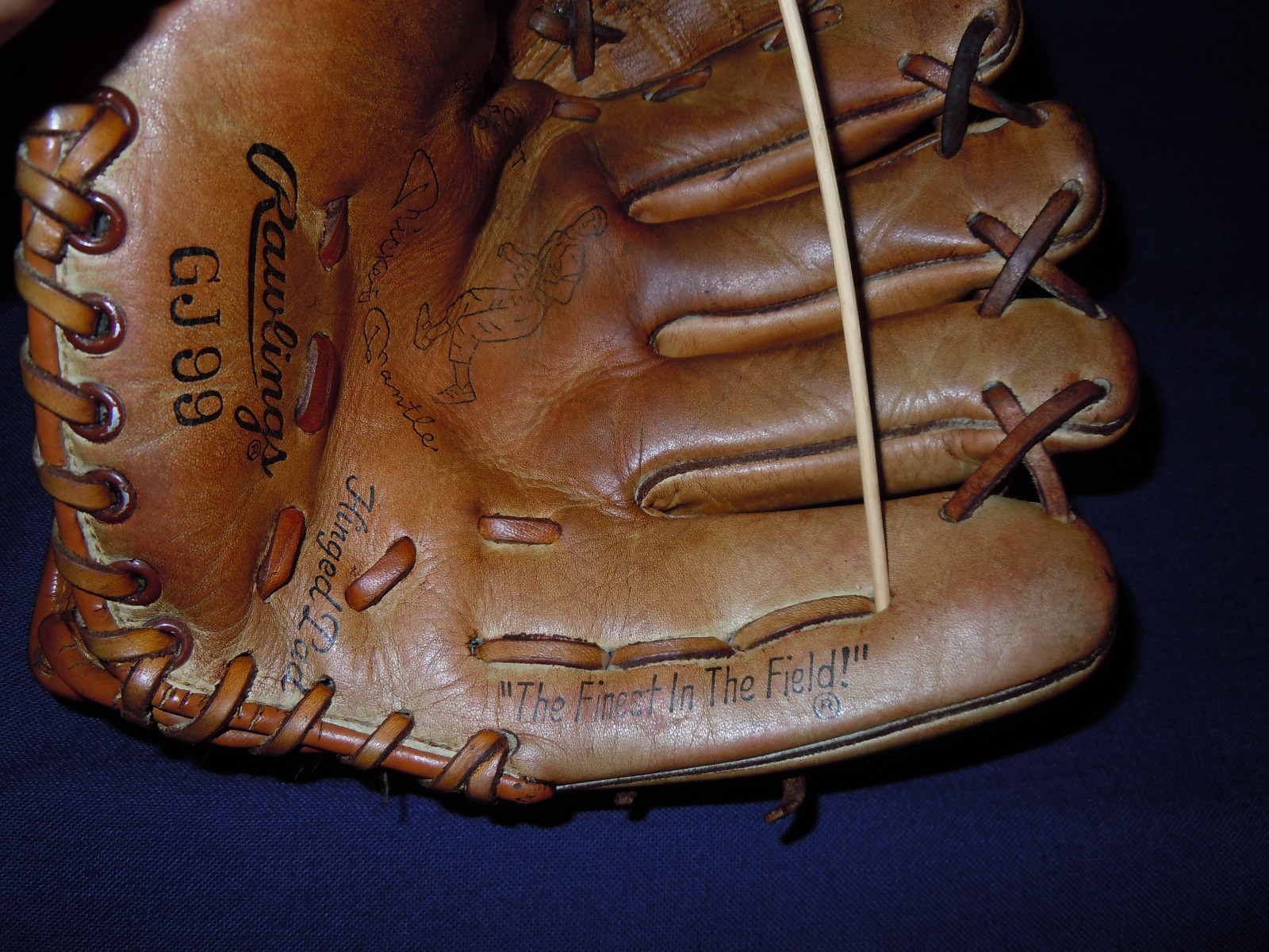 Rawlings Baseball Glove GJ 99  Mickey Mantle 10